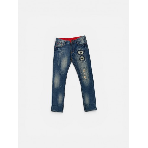 Evisu Unisex Embroidered Jeans